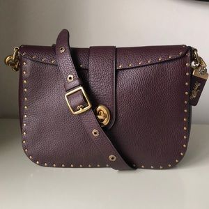 Coach 1941 Page 27 Border Rivets Satchel Bag